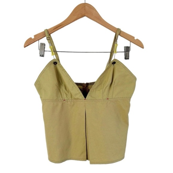 Cop.Copine Tops - Y2K Cop.Copine V-Neck Grunge Tank Top